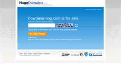 Desktop Screenshot of howtoearning.com